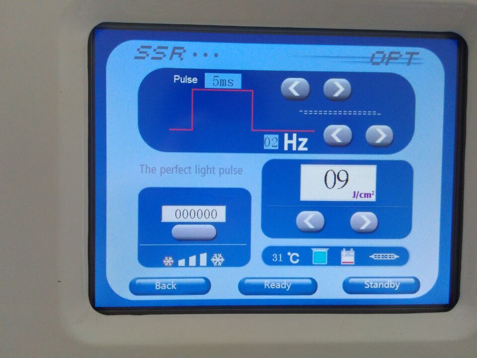 SHR e - Светлая частота оборудования 10MHZ RF красотки IPL для подниматься стороны