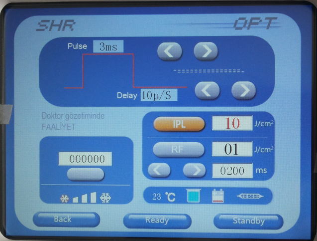 Оборудование красотки IPL RF SHR E-Света многофункциональное с дисплеем касания цвета 8,4 дюймов